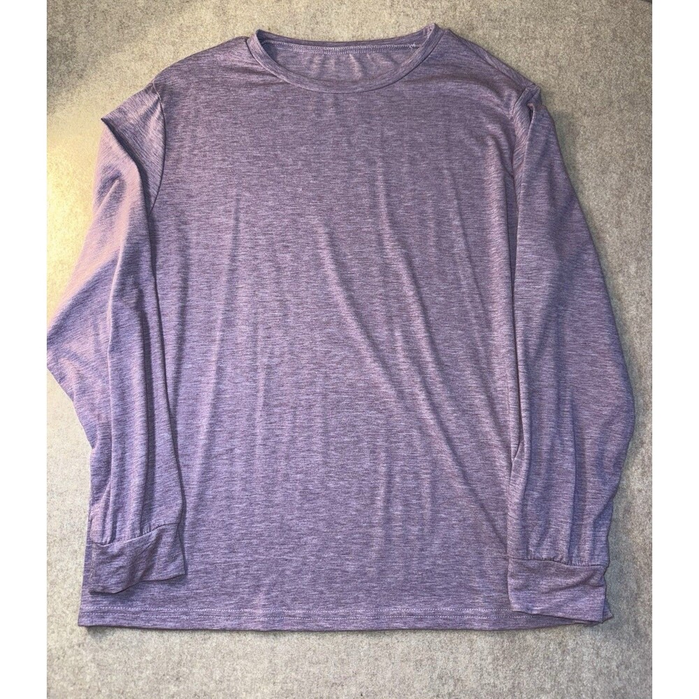 SHEIN Women’s Size XL Long Sleeve Tshirt Purple